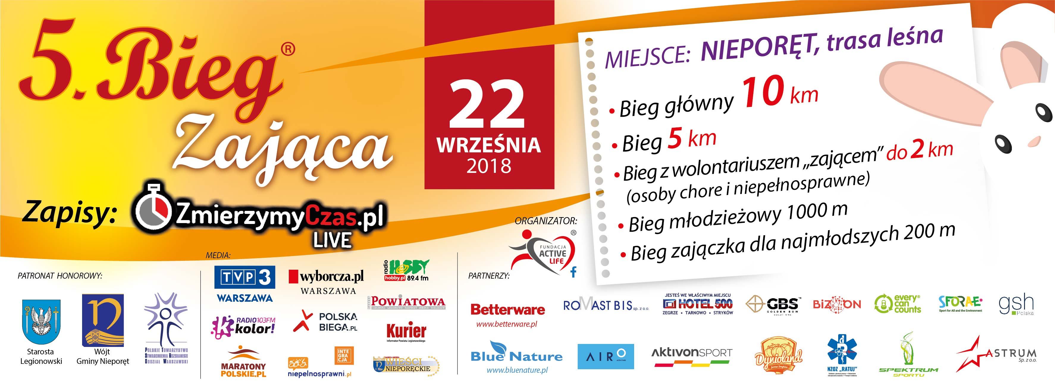 BIEG ZAJĄCA 5 - baner www