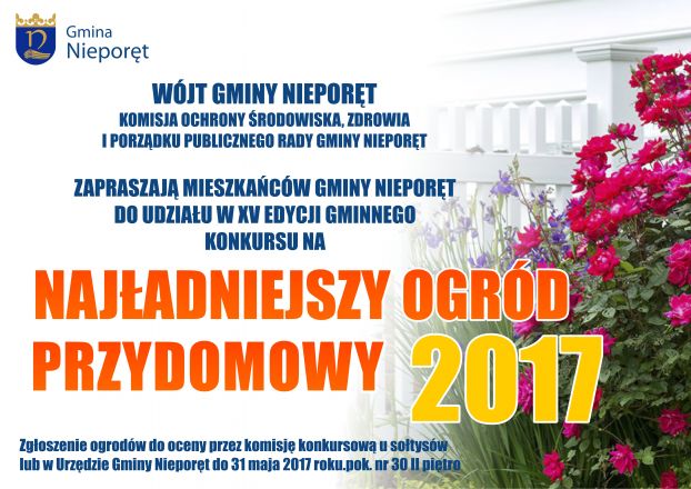 plakat ogrodki