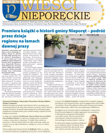 Okładka Wieści Nieporęckich nr 6 (294)