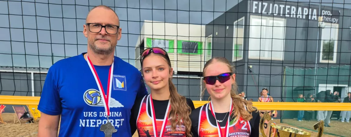 Vice Mistrzynie Mazowsza w Siatkówce Plażowej