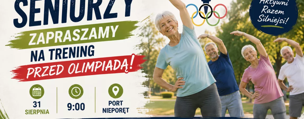 grafika dotycząca olimpiady dla seniorów