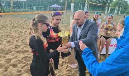 Vice Mistrzynie Mazowsza w Siatkówce Plażowej