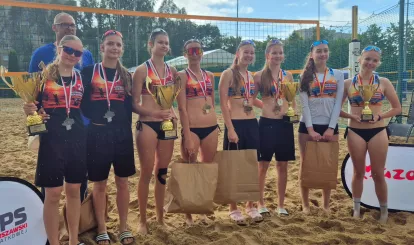 Vice Mistrzynie Mazowsza w Siatkówce Plażowej