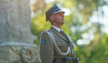 Uroczystości z okazji 106. rocznicy Bitwy Warszawskiej przy pomniku 28. Pułku Strzelców Kaniowskich w Wólce Radzymińskiej – wspólnie oddaliśmy hołd bohaterom - fot. Olo Wąsik