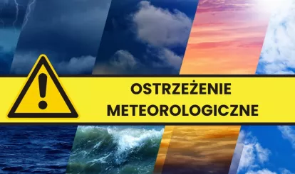 baner ostrzeżenie meteorologiczne