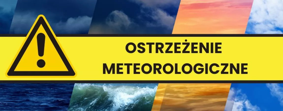 baner ostrzeżenie meteorologiczne